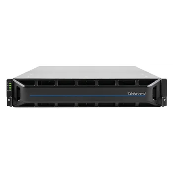 Система хранения данных Infortrend CS4025G (1xCtrl, до 25xHDD, 2xSAS12G внеш. порт, 4x16GB, 4x10G порта iSCSI)