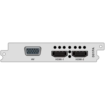 Модуль двухпоточного H.264/MPEG-2 декодера HDMI и CVBS D01PA для DCP-3000MF Модуль двухпоточного H.264/MPEG-2 декодера HDMI и CVBS D01PA для DCP-3000MF