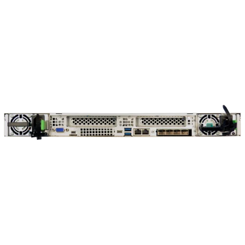 Серверная платформа Аквариус T50 D110CF, 1U, до двух процессоров Intel Xeon Scalable Gen 2, DDR4, 10x2.5", 2xM.2, 1x1000Base-T, резервируемый БП