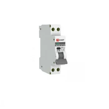 Выключатель автоматический дифференциального тока 1мод. C 16А 30мА тип AC 6кА АВДТ-63М электрон. PRO