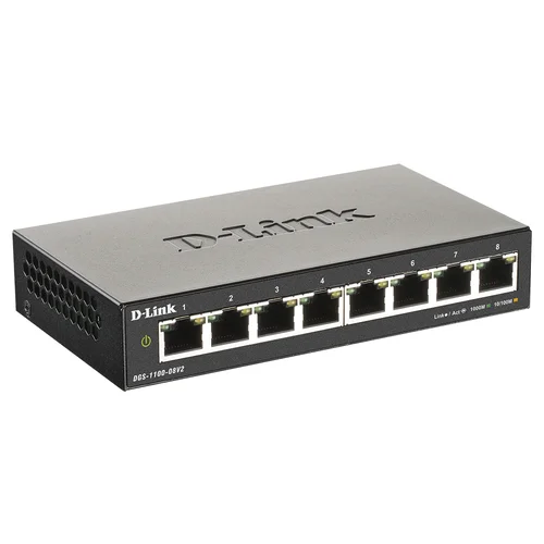 Коммутатор D-Link DGS-1100-08V2 Коммутатор D-Link DGS-1100-08V2
