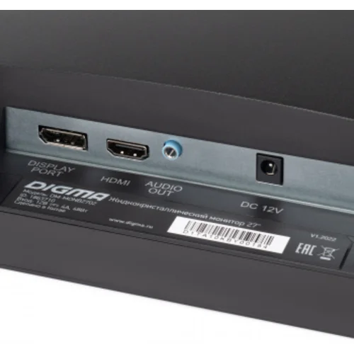 Монитор Digma 27" DM-MONB2702 черный IPS LED 5ms 16:9 HDMI матовая 250cd 178гр/178гр 2560x1440 75Hz Монитор Digma 27" DM-MONB2702 черный IPS LED 5ms 16:9 HDMI матовая 250cd 178гр/178гр 2560x1440 75Hz