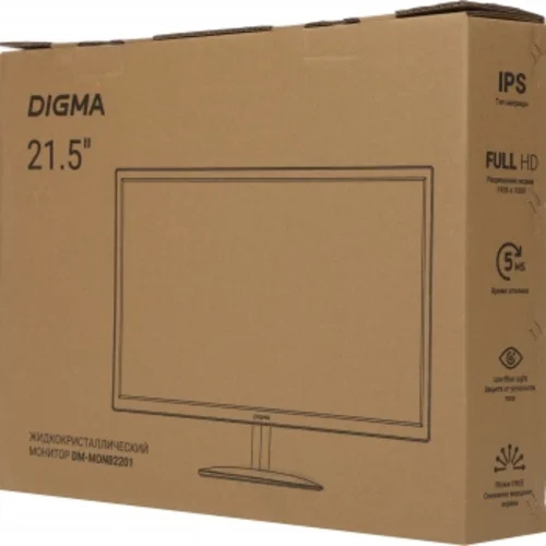 Монитор Digma 21.5" DM-MONB2201 черный IPS LED 5ms 16:9 HDMI матовая 250cd 178гр/178гр 1920x1080 75H Монитор Digma 21.5" DM-MONB2201 черный IPS LED 5ms 16:9 HDMI матовая 250cd 178гр/178гр 1920x1080 75H