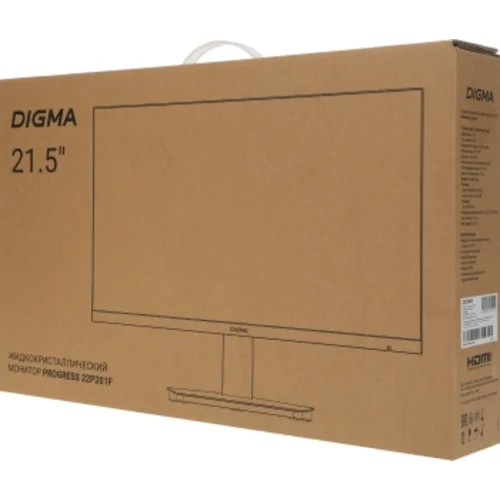 Монитор Digma 21.5" Progress 22P201F черный IPS LED 16:9 HDMI матовая 250cd 178гр/178гр 1920x1080 75 Монитор Digma 21.5" Progress 22P201F черный IPS LED 16:9 HDMI матовая 250cd 178гр/178гр 1920x1080 75