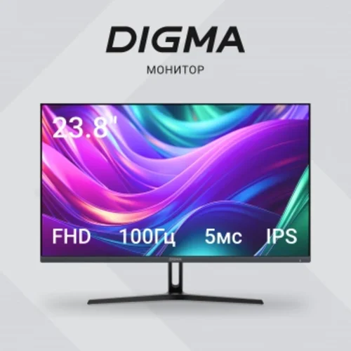 Монитор Digma 23.8" Progress 24P504F черный IPS LED 16:9 HDMI M/M матовая 250cd 178гр/178гр 1920x108 Монитор Digma 23.8" Progress 24P504F черный IPS LED 16:9 HDMI M/M матовая 250cd 178гр/178гр 1920x108