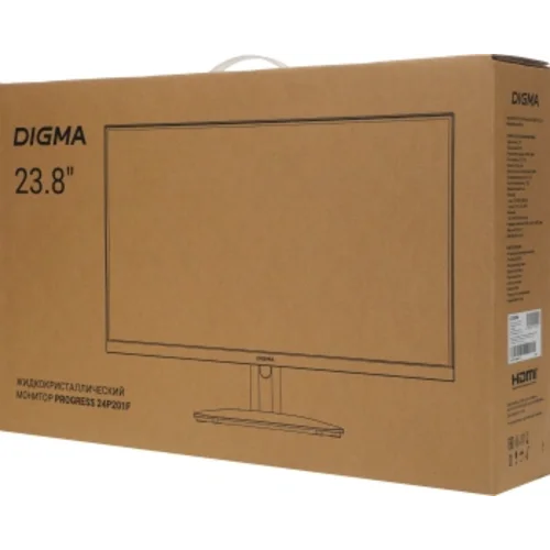 Монитор Digma 23.8" Progress 24P201F черный IPS LED 16:9 HDMI матовая 250cd 178гр/178гр 1920x1080 75 Монитор Digma 23.8" Progress 24P201F черный IPS LED 16:9 HDMI матовая 250cd 178гр/178гр 1920x1080 75