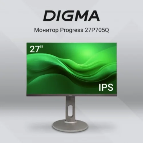 Монитор Digma 27" Progress 27P705Q черный IPS LED 5ms 16:9 HDMI M/M матовая HAS 300cd 178гр/178гр 25 Монитор Digma 27" Progress 27P705Q черный IPS LED 5ms 16:9 HDMI M/M матовая HAS 300cd 178гр/178гр 25