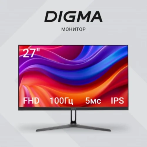 Монитор Digma 27" Progress 27P301F черный IPS LED 16:9 HDMI M/M матовая 300cd 178гр/178гр 1920x1080 Монитор Digma 27" Progress 27P301F черный IPS LED 16:9 HDMI M/M матовая 300cd 178гр/178гр 1920x1080
