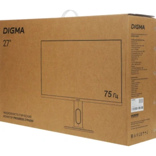 Монитор Digma 27" Progress 27P605F черный IPS LED 5ms 16:9 HDMI M/M матовая HAS Piv 300cd 178гр/178г Монитор Digma 27" Progress 27P605F черный IPS LED 5ms 16:9 HDMI M/M матовая HAS Piv 300cd 178гр/178г