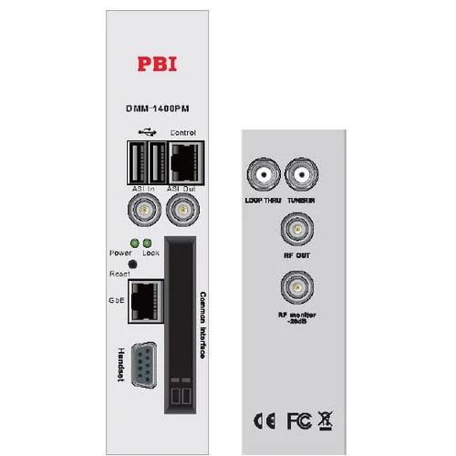 Модуль трансмодулятора QAM DMM-1400PM-TC для цифровой ГС PBI DMM-1000