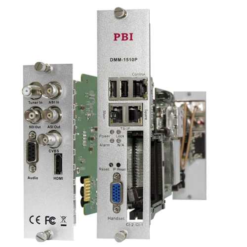 Модуль профессионального IRD приемника PBI DMM-1510P-32S2 для цифровой ГС PBI DMM-1000 Модуль профессионального IRD приемника PBI DMM-1510P-32S2 для цифровой ГС PBI DMM-1000