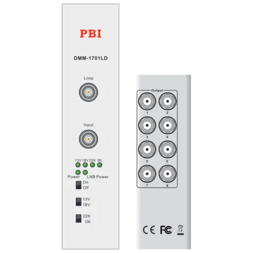 Модуль активного сплиттера спутникового сигнала PBI DMM-1701LD Модуль активного сплиттера спутникового сигнала PBI DMM-1701LD