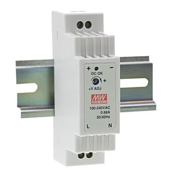 DR-15-24MW Источник питания для монтажа на DIN-рейку 24В 15Вт DR-15-24MW Источник питания для монтажа на DIN-рейку 24В 15Вт