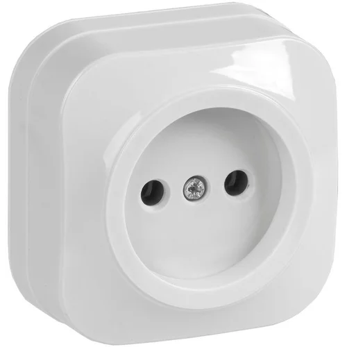 Розетка 1-м ОП GLORY РС20-2-ХБ 10А без заземл. бел. IEK ERH10-K01-10 Розетка 1-м ОП GLORY РС20-2-ХБ 10А без заземл. бел. IEK ERH10-K01-10