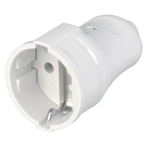 Розетка разборная РПп10-01-Ст 16А прямая разборная с заземл. бел. IEK ERP10-16-01-K01 Розетка разборная РПп10-01-Ст 16А прямая разборная с заземл. бел. IEK ERP10-16-01-K01