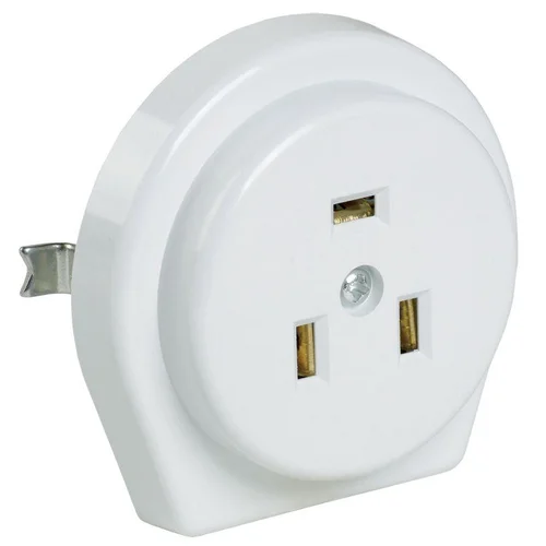 Розетка 1-м СП РПпл11-01-Ст 32А IP20 разборная с заземл. для плиты бел. IEK ERP11-32-01-K01