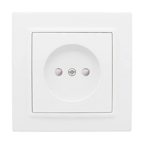 Розетка 1-м СП Минск 10А IP20 без заземл. защ. шторки бел. Basic EKF ERR10-022-100 Розетка 1-м СП Минск 10А IP20 без заземл. защ. шторки бел. Basic EKF ERR10-022-100