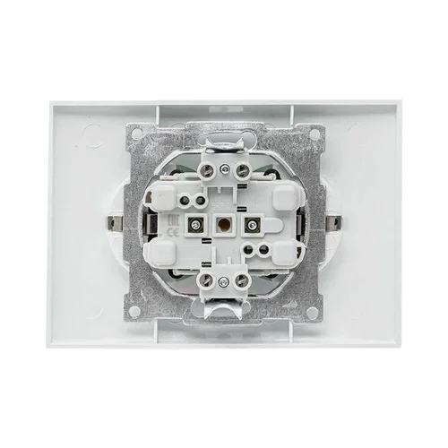Розетка 2-м СП Валенсия 16А IP20 с заземл. защ. шторки бел. PROxima EKF EWR16-128-10 Розетка 2-м СП Валенсия 16А IP20 с заземл. защ. шторки бел. PROxima EKF EWR16-128-10