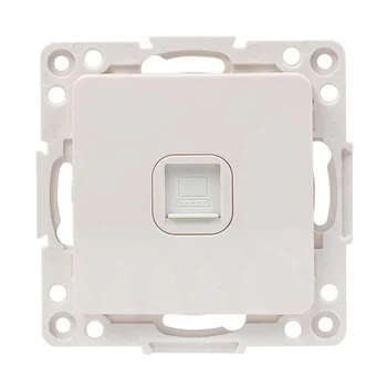 Розетка компьютерная 1-м Стокгольм RJ45 механизм бел. PROxima EKF EYK01-035-10 Розетка компьютерная 1-м Стокгольм RJ45 механизм бел. PROxima EKF EYK01-035-10