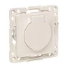 Розетка 1-м СП Стокгольм 16А IP44 с заземл.защ. шторки с крышкой механизм бел. PROxima EKF EYR16-028