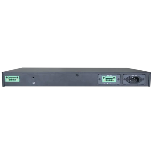 OLT C-DATA FD1104SN с 4 портами GEPON (SFP), 4 GE комбо-порта, 2 БП АC