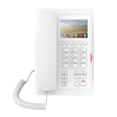 H5W отельный, белый, 2 аккаунта, цветной ЖК экран, PoE, б/п, WiFi H5W отельный, белый, 2 аккаунта, цветной ЖК экран, PoE, б/п, WiFi