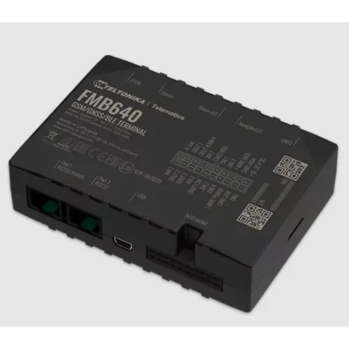 FMB640 GPS контроллер местонахождения и состояния транспорта FMB640 GPS контроллер местонахождения и состояния транспорта