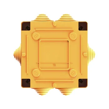 Коробка ответвительная FS 100х100х50мм 4р 450В 6А 4кв.мм с каб. вводами и клеммн. IP55 пластик. DKC Коробка ответвительная FS 100х100х50мм 4р 450В 6А 4кв.мм с каб. вводами и клеммн. IP55 пластик. DKC