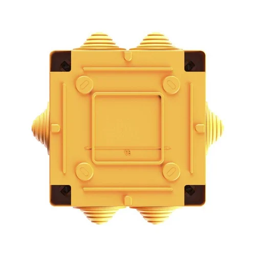 Коробка ответвительная FS 100х100х50мм 5р 450В 20А 10кв.мм с каб. вводами и клеммн. IP55 пластик. DK