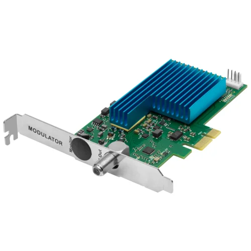 Карта 24-полосного QAM модулятора PCIe