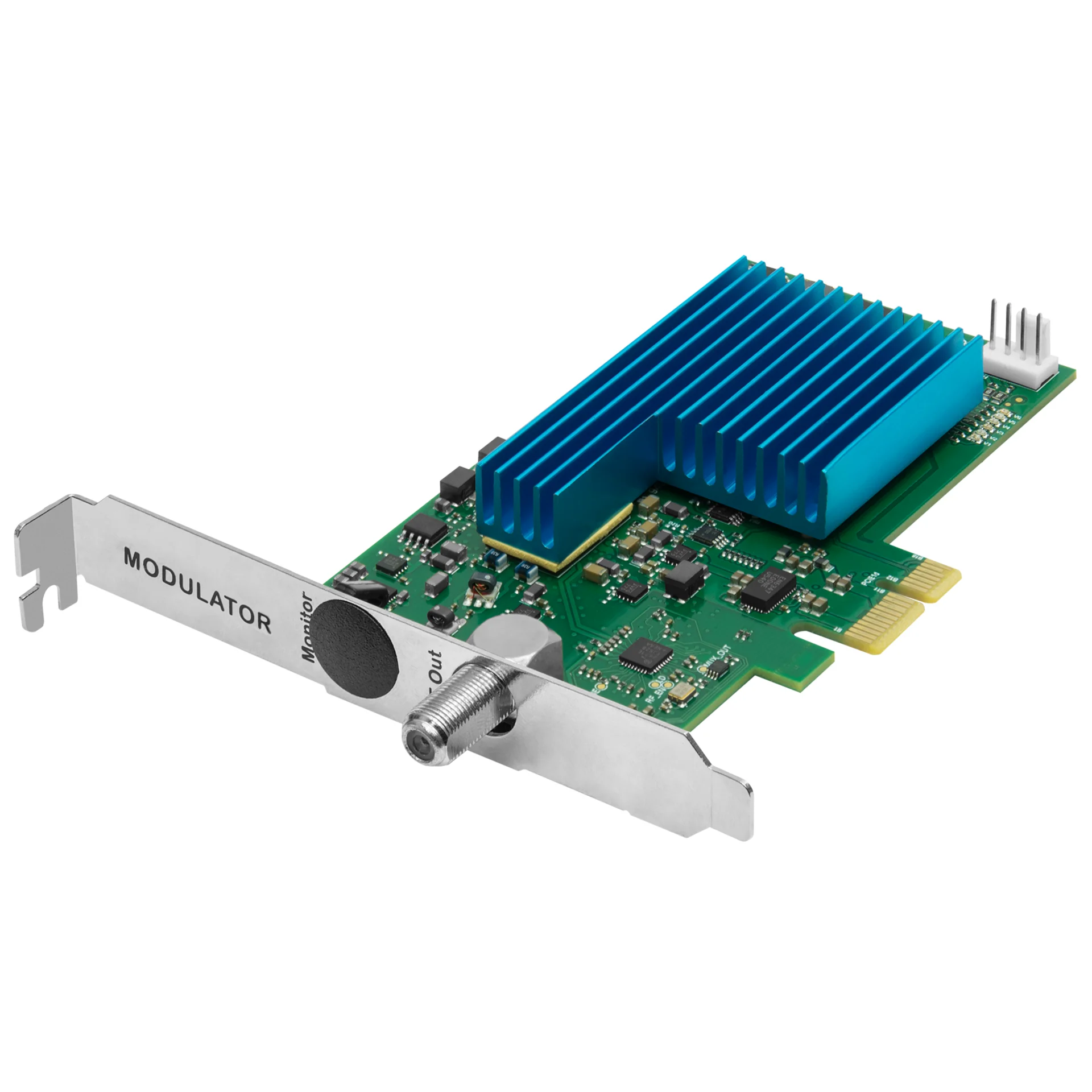 Карта 8-полосного QAM модулятора PCIe Карта 8-полосного QAM модулятора PCIe