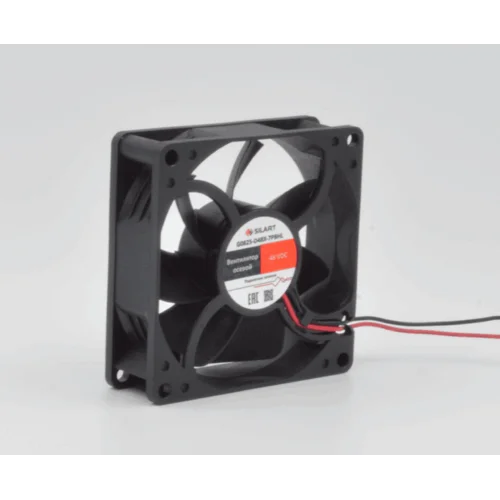 Вентилятор осевой SILART, 80 х 80 х 25, 48 VDC, подшипник качения Вентилятор осевой SILART, 80 х 80 х 25, 48 VDC, подшипник качения