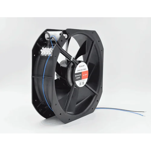 Вентилятор осевой SILART, 280 х 280 х 80, 220 VAC, подшипник качения Вентилятор осевой SILART, 280 х 280 х 80, 220 VAC, подшипник качения