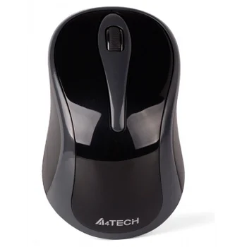 Мышь A4Tech G3-280A серый/черный оптическая (1200dpi) беспроводная USB (3but)