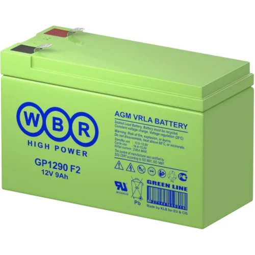 Батарея аккумуляторная WBR GP1290 Батарея аккумуляторная WBR GP1290
