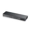Коммутатор ZYXEL NebulaFlex Pro GS2220-28 Hybrid L2 Switch, rack 19 ", 24xGE, 4xCombo (SFP / RJ-45), silent, standalone / cloud management