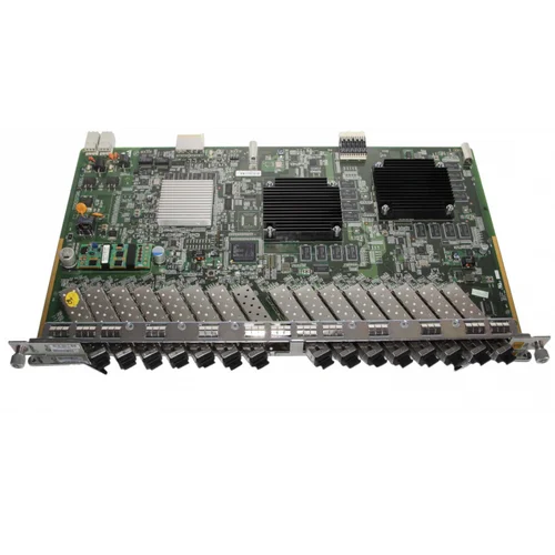 Модульная карта для установки в шасси ZTE ZXA10, 16 портов GPON, C++ Модульная карта для установки в шасси ZTE ZXA10, 16 портов GPON, C++