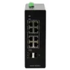 Промышленный управляемый PoE коммутатор L2+, 8 порта GE PoE 240W + 2 порта uplink GE SFP Промышленный управляемый PoE коммутатор L2+, 8 порта GE PoE 240W + 2 порта uplink GE SFP