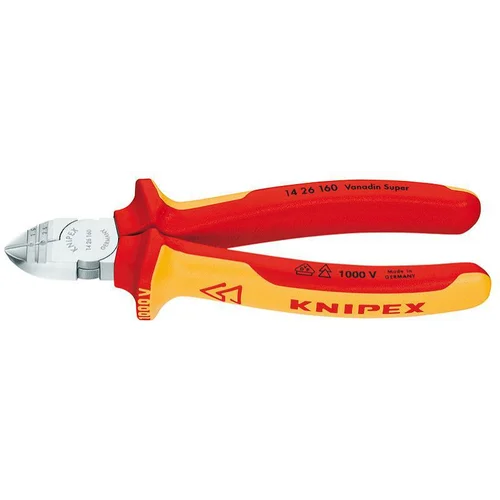 Кусачки боковые для удаления изоляции 1000V Knipex KN-1426160 Кусачки боковые для удаления изоляции 1000V Knipex KN-1426160