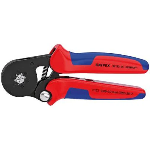 Инструмент для опрессовки кабельных наконечников (0,08-6,0 мм2) Knipex KN-975314