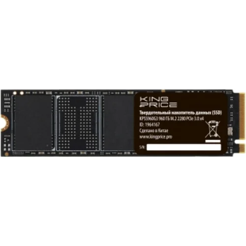 Накопитель SSD KingPrice PCIe 3.0 x4 960GB KPSS960G3 M.2 2280