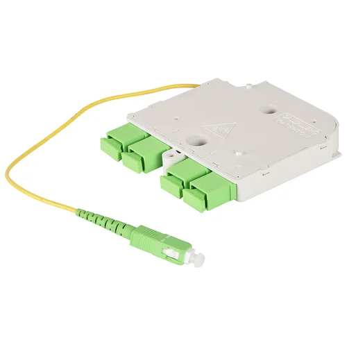 Универсальный сплиттерный модуль на 4 абонента LIGHT PON УСМ 1х4 SC/APC Универсальный сплиттерный модуль на 4 абонента LIGHT PON УСМ 1х4 SC/APC