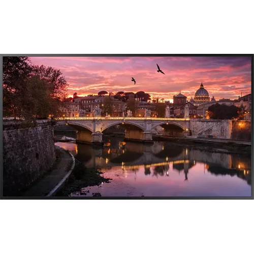 Панель Samsung 65" QB65C черный VA LED 8ms 16:9 DVI HDMI M/M матовая 4000:1 350cd 178гр/178гр 3840x2