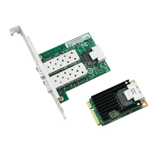 Сетевая карта LR-Link 2 порта 1000Base-X LRES2203PF-2SFP Сетевая карта LR-Link 2 порта 1000Base-X LRES2203PF-2SFP