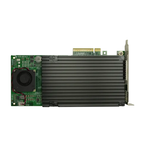 Переходной адаптер PCIe x8 3.0 на 4xM.2 NVMe Переходной адаптер PCIe x8 3.0 на 4xM.2 NVMe