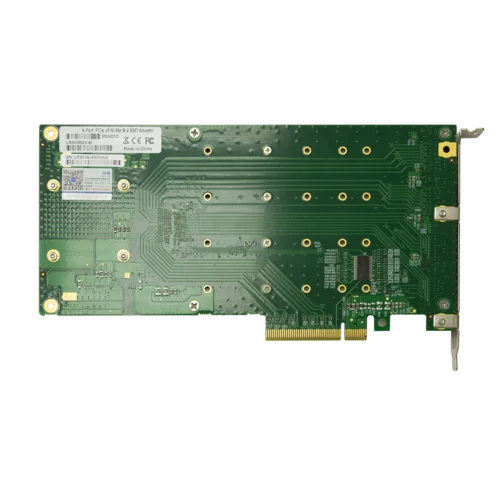 Переходной адаптер PCIe x8 3.0 на 4xM.2 NVMe Переходной адаптер PCIe x8 3.0 на 4xM.2 NVMe
