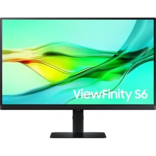 Монитор Samsung 27" ViewFinity S6 S27D604UAIXCI черный IPS LED 5ms 16:9 HDMI матовая HAS Piv 1000:1 Монитор Samsung 27" ViewFinity S6 S27D604UAIXCI черный IPS LED 5ms 16:9 HDMI матовая HAS Piv 1000:1