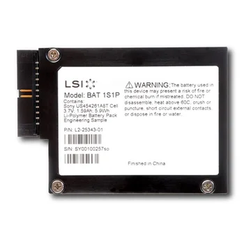 Батарея LSI LSIIBBU09 For MegaRAID SAS 9265, 9266, 9270, 9271, 9285, 9286 Series Батарея LSI LSIIBBU09 For MegaRAID SAS 9265, 9266, 9270, 9271, 9285, 9286 Series
