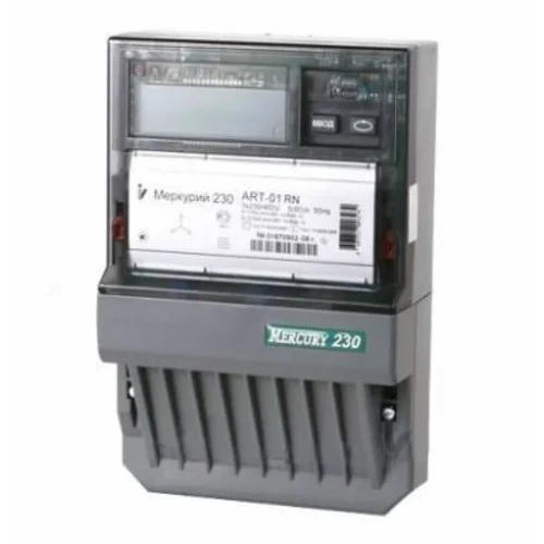 Счетчик "Меркурий" 230 АRT-02 С(R)N 10-100А, 1.0/2.0класс, многотарифный, CAN RS485, ЖКИ