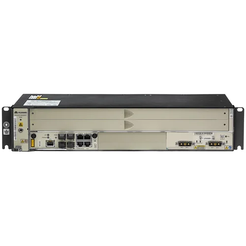 2RU шасси Huawei OLT GPON, 2 слота для установки интерфейсных модулей, 2x10G порта, 1xMCUD1, MPWC